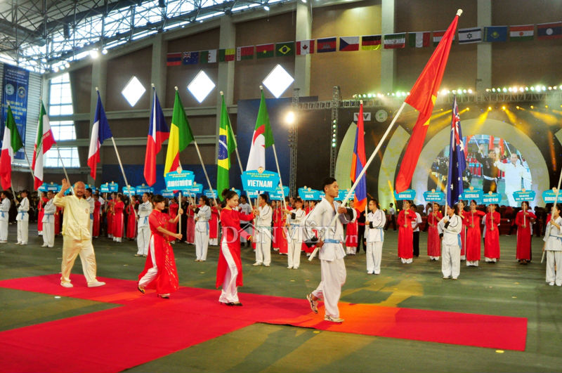 ງານແຂ່ງຂັນສາກົນມວຍພື້ນເມືອງຫວຽດນາມຄັ້ງທີ1ປະສົບຜົນສຳເລັດຢ່າງດີງາມ